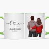 Personalized Mr & Mrs Coffee Mugs, Husband and Wife Mr and Mrs Mug, Anniversary Gift for him, Gift for her Personalized Mr & Mrs Coffee Mugs, Husband and Wife Mr and Mrs Mug, Anniversary Gift for him, Gift for her