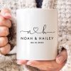 Personalized Mr & Mrs Coffee Mugs, Husband and Wife Mr and Mrs Mug, Anniversary Gift for him, Gift for her Personalized Mr & Mrs Coffee Mugs, Husband and Wife Mr and Mrs Mug, Anniversary Gift for him, Gift for her