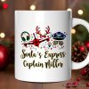 Personalized Mug Airplane Pilot Buffalo Plaid Christmas, Flight Aircraft Crew Gift Holiday Decoration Personalized Mug Airplane Pilot Buffalo Plaid Christmas, Flight Aircraft Crew Gift Holiday Decoration