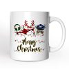 Personalized Mug Airplane Pilot Buffalo Plaid Christmas, Flight Aircraft Crew Gift Holiday Decoration Personalized Mug Airplane Pilot Buffalo Plaid Christmas, Flight Aircraft Crew Gift Holiday Decoration