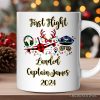 Personalized Mug Airplane Pilot Buffalo Plaid Christmas, Flight Aircraft Crew Gift Holiday Decoration Personalized Mug Airplane Pilot Buffalo Plaid Christmas, Flight Aircraft Crew Gift Holiday Decoration