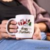 Personalized Mug Baby Christmas Buffalo Plaid Gift Personalized Mug Baby Christmas Buffalo Plaid Gift