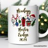 Personalized Mug Bartender Buffalo Plaid Christmas Gift Personalized Mug Bartender Buffalo Plaid Christmas Gift