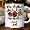Personalized Mug Baseball Buffalo Plaid Christmas, Team and Coaches Gift Personalized Mug Baseball Buffalo Plaid Christmas, Team and Coaches Gift