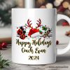 Personalized Mug Boxing Buffalo Plaid Christmas, Team and Coaches Gift Personalized Mug Boxing Buffalo Plaid Christmas, Team and Coaches Gift