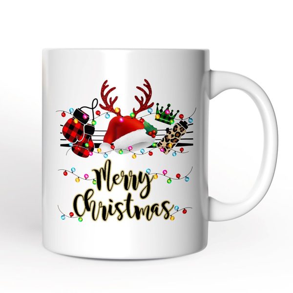 Personalized Mug Boxing Buffalo Plaid Christmas, Team and Coaches Gift Personalized Mug Boxing Buffalo Plaid Christmas, Team and Coaches Gift
