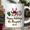 Personalized Mug Buffalo Plaid Gunslinger Western Cowboy Style Christmas Personalized Mug Buffalo Plaid Gunslinger Western Cowboy Style Christmas