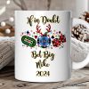 Personalized Mug Casino Buffalo Plaid Christmas, Poker and Dice, Player and Staff Gift Personalized Mug Casino Buffalo Plaid Christmas, Poker and Dice, Player and Staff Gift