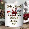 Personalized Mug Cat Buffalo Plaid Christmas, Cat Mom Gift Personalized Mug Cat Buffalo Plaid Christmas, Cat Mom Gift