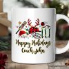 Personalized Mug Cricket Buffalo Plaid Christmas, Team and Coaches Gift Personalized Mug Cricket Buffalo Plaid Christmas, Team and Coaches Gift