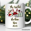 Personalized Mug Cricket Buffalo Plaid Christmas, Team and Coaches Gift Personalized Mug Cricket Buffalo Plaid Christmas, Team and Coaches Gift