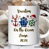 Personalized Mug Cruise Vacation Buffalo Plaid Christmas Gift