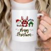 Personalized Mug Dog Buffalo Plaid Christmas, Dog Mom Gift Personalized Mug Dog Buffalo Plaid Christmas, Dog Mom Gift