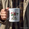 Personalized Mug Farm Buffalo Plaid Christmas, Farmhouse Gift Personalized Mug Farm Buffalo Plaid Christmas, Farmhouse Gift