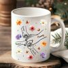 Personalized Mug for Mom & Grandma Meaningful Family Connection Gift with Custom Names & Hand-Holding Illustration Personalized Mug for Mom & Grandma Meaningful Family Connection Gift with Custom Names & Hand-Holding Illustration
