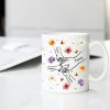 Personalized Mug for Mom & Grandma Meaningful Family Connection Gift with Custom Names & Hand-Holding Illustration Personalized Mug for Mom & Grandma Meaningful Family Connection Gift with Custom Names & Hand-Holding Illustration