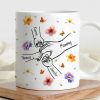 Personalized Mug for Mom & Grandma Meaningful Family Connection Gift with Custom Names & Hand-Holding Illustration Personalized Mug for Mom & Grandma Meaningful Family Connection Gift with Custom Names & Hand-Holding Illustration
