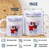 Personalized Mug for Mother and Daughters Heartwarming Family Gift with Custom Names, Great for Mother's Day or Family Gatherings