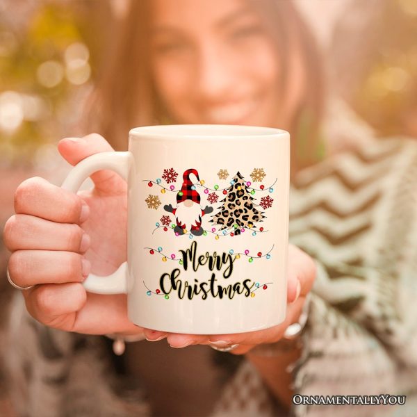 Personalized Mug Gnome Buffalo Plaid Christmas Gift Personalized Mug Gnome Buffalo Plaid Christmas Gift