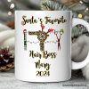 Personalized Mug Hairdresser Buffalo Plaid Christmas Personalized Mug Hairdresser Buffalo Plaid Christmas