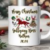 Personalized Mug Horse Buffalo Plaid Christmas, Equestrian Gift Personalized Mug Horse Buffalo Plaid Christmas, Equestrian Gift