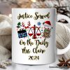 Personalized Mug Law and Legal Theme Buffalo Plaid Christmas, Lawyer and Paralegal Clerk Gift Personalized Mug Law and Legal Theme Buffalo Plaid Christmas, Lawyer and Paralegal Clerk Gift