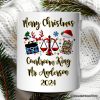 Personalized Mug Law and Legal Theme Buffalo Plaid Christmas, Lawyer and Paralegal Clerk Gift Personalized Mug Law and Legal Theme Buffalo Plaid Christmas, Lawyer and Paralegal Clerk Gift