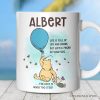 Personalized Mug Life's Ups and Downs are Easier With a Friend, Pooh Bear's Uplifting Quote with Custom Name Personalized Mug Life's Ups and Downs are Easier With a Friend, Pooh Bear's Uplifting Quote with Custom Name