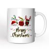 Personalized Mug Merry Christmas Plaid Teacher, School Professional Gift Personalized Mug Merry Christmas Plaid Teacher, School Professional Gift