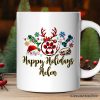 Personalized Mug Pet Themed Buffalo Plaid Veterinarian Christmas, Animal Owner Gift Personalized Mug Pet Themed Buffalo Plaid Veterinarian Christmas, Animal Owner Gift
