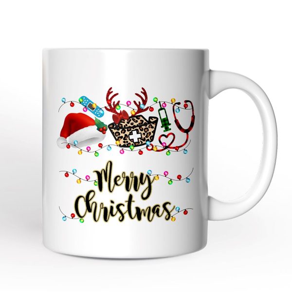 Personalized Mug Plaid Nurse Christmas, Gift for Medical Assistants and Hospital Technicians Personalized Mug Plaid Nurse Christmas, Gift for Medical Assistants and Hospital Technicians