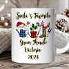 Personalized Mug Plant Lover Gift Buffalo Plaid Christmas, Botanical Gift Personalized Mug Plant Lover Gift Buffalo Plaid Christmas, Botanical Gift