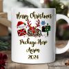 Personalized Mug Postal Worker Buffalo Plaid Christmas Gift Personalized Mug Postal Worker Buffalo Plaid Christmas Gift