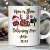 Personalized Mug Postal Worker Buffalo Plaid Christmas Gift Personalized Mug Postal Worker Buffalo Plaid Christmas Gift