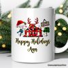 Personalized Mug Realtor Buffalo Plaid Christmas, Gift From Customers Personalized Mug Realtor Buffalo Plaid Christmas, Gift From Customers