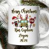 Personalized Mug School Bus Driver Buffalo Plaid Christmas Gift Personalized Mug School Bus Driver Buffalo Plaid Christmas Gift