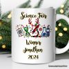 Personalized Mug Science Buffalo Plaid Christmas, Gift for Scientist or Researcher, Lab Tools like Flasks and Microscope Personalized Mug Science Buffalo Plaid Christmas, Gift for Scientist or Researcher, Lab Tools like Flasks and Microscope