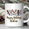 Personalized Mug Singers Buffalo Plaid Christmas, Microphone Gift Personalized Mug Singers Buffalo Plaid Christmas, Microphone Gift