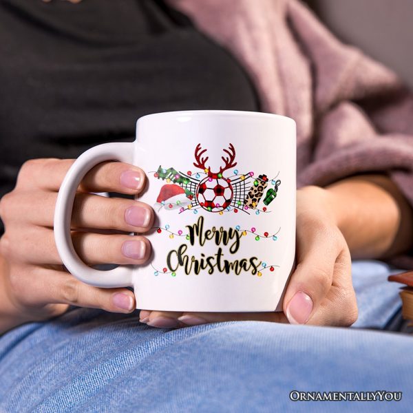 Personalized Mug Soccer Buffalo Plaid Christmas, Team and Coaches Gift Personalized Mug Soccer Buffalo Plaid Christmas, Team and Coaches Gift