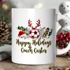 Personalized Mug Soccer Buffalo Plaid Christmas, Team and Coaches Gift Personalized Mug Soccer Buffalo Plaid Christmas, Team and Coaches Gift