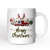 Personalized Mug Truck Driver and Logistics Buffalo Plaid Christmas, Freight Delivery and Dispatcher Gift Personalized Mug Truck Driver and Logistics Buffalo Plaid Christmas, Freight Delivery and Dispatcher Gift