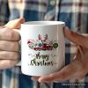 Personalized Mug Truck Driver and Logistics Buffalo Plaid Christmas, Freight Delivery and Dispatcher Gift Personalized Mug Truck Driver and Logistics Buffalo Plaid Christmas, Freight Delivery and Dispatcher Gift