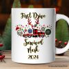 Personalized Mug Truck Driver and Logistics Buffalo Plaid Christmas, Freight Delivery and Dispatcher Gift Personalized Mug Truck Driver and Logistics Buffalo Plaid Christmas, Freight Delivery and Dispatcher Gift