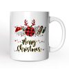 Personalized Mug Volleyball Buffalo Plaid Christmas, Team and Coaches Gift Personalized Mug Volleyball Buffalo Plaid Christmas, Team and Coaches Gift