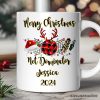 Personalized Mug Volleyball Buffalo Plaid Christmas, Team and Coaches Gift Personalized Mug Volleyball Buffalo Plaid Christmas, Team and Coaches Gift