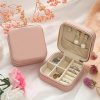 Personalized Name Jewelry Storage Box with Floral Design Personalized Name Jewelry Storage Box with Floral Design