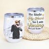Personalized Newly Wedding Couple Coffee Mug, He Stole My Heart, Personalized Coffee Mug, Wedding Gift, Birthday Gift For Husband Personalized Newly Wedding Couple Coffee Mug, He Stole My Heart, Personalized Coffee Mug, Wedding Gift, Birthday Gift For Husband