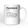 Personalized Pawma Definition Mug, Funny Dog Lovers Mom Gift with Custom Name Personalized Pawma Definition Mug, Funny Dog Lovers Mom Gift with Custom Name