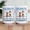 Personalized Pet Design White Ceramic Mug for Dog Lovers