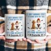 Personalized Pet Design White Ceramic Mug for Dog Lovers